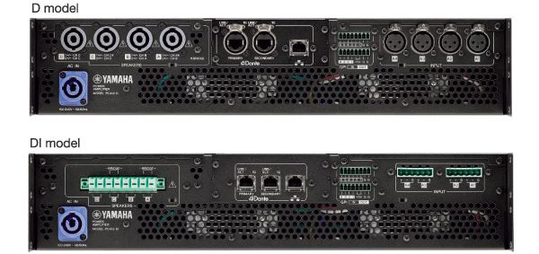 新型网络功放PC系列D/DI型号：通过集成强大的矩阵功能和Dante连接方式，提供高灵活性和可扩展性