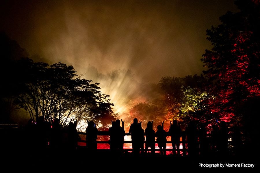 案例｜海洋之神为壮观的Kamuy Lumina魔法夜行旅游项目提供配乐设备